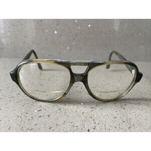 Titmus Z87 Eyeglasses 6 Frames Only Vintage Clear Gray/Brown Aviator